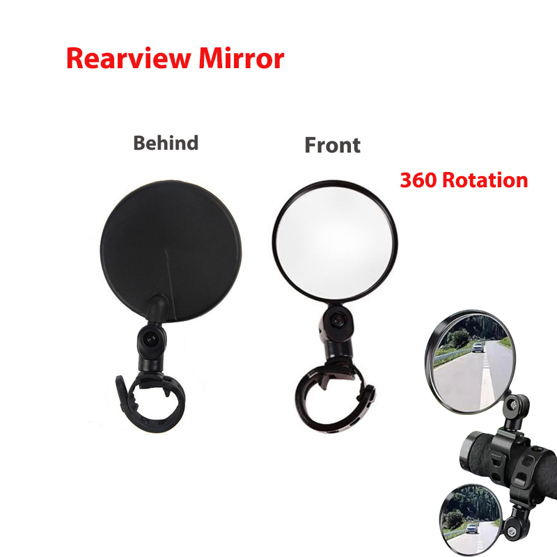 Mirror Extender Bar - Rear View Handlebar End Mirror For