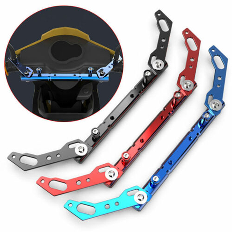 Mirror Extender Bar - Motorcycle Handlebar Extension Balance Bar Mirror