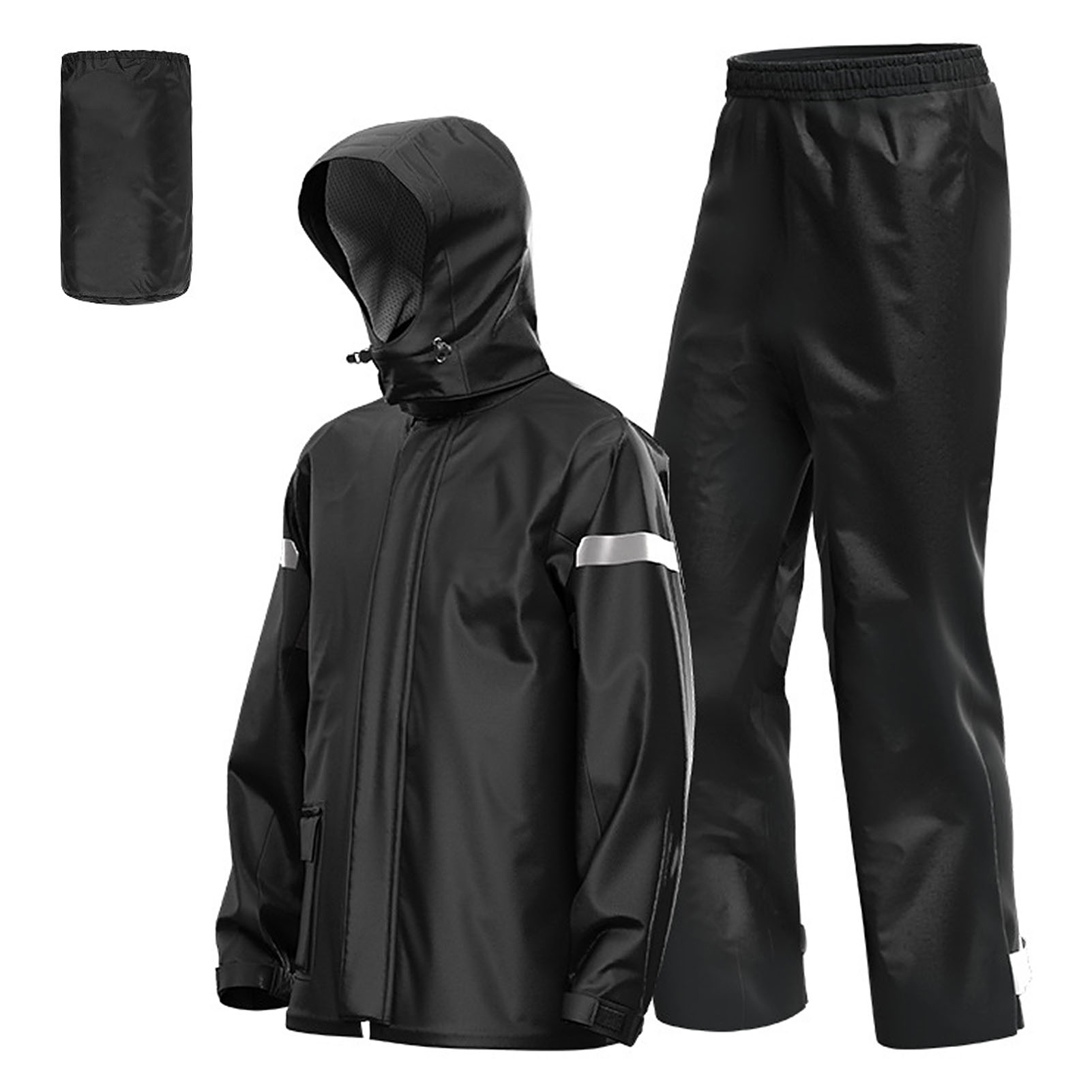 Men Motorcycle Rain Suit Outdo - Motorcycle Gear Jacket And Pants 评论和价格