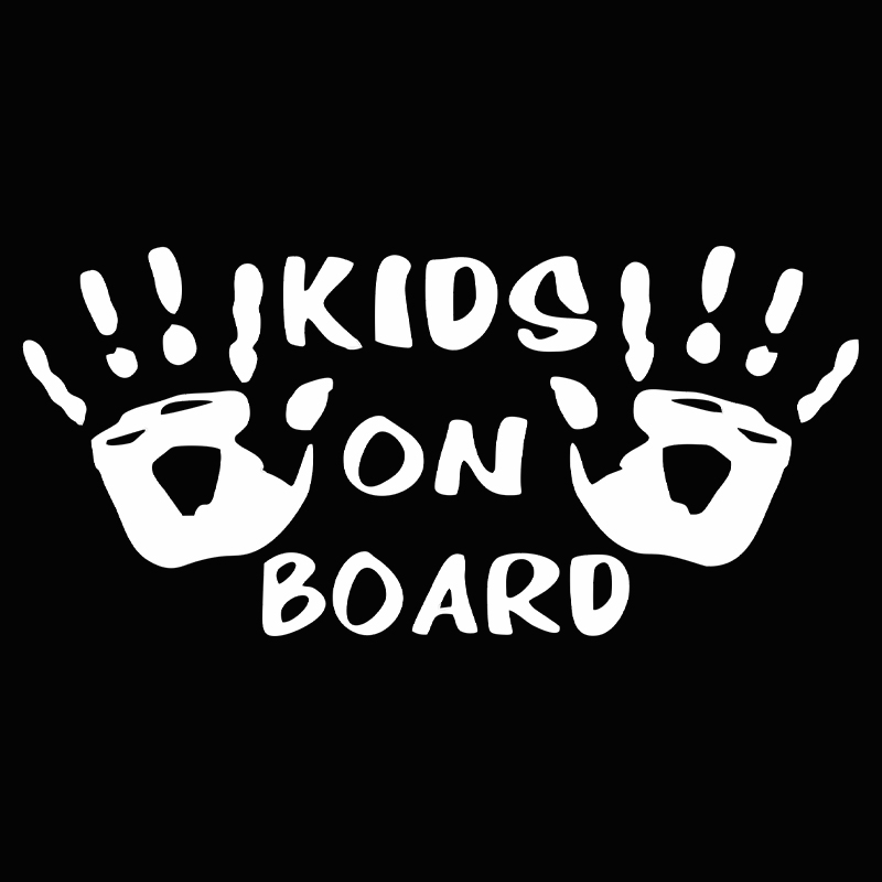 3D Car Sticker KIDS ON BOARD C - Gear Set Motorcycle 评论和价格