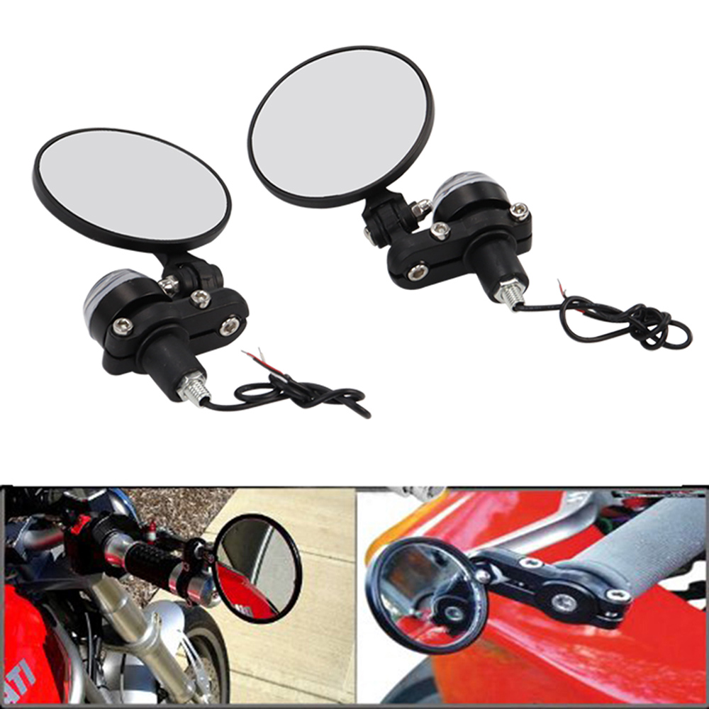 2PCS Motorcycle Mirror Handleb - Mirror Extender Bar 评论和价格