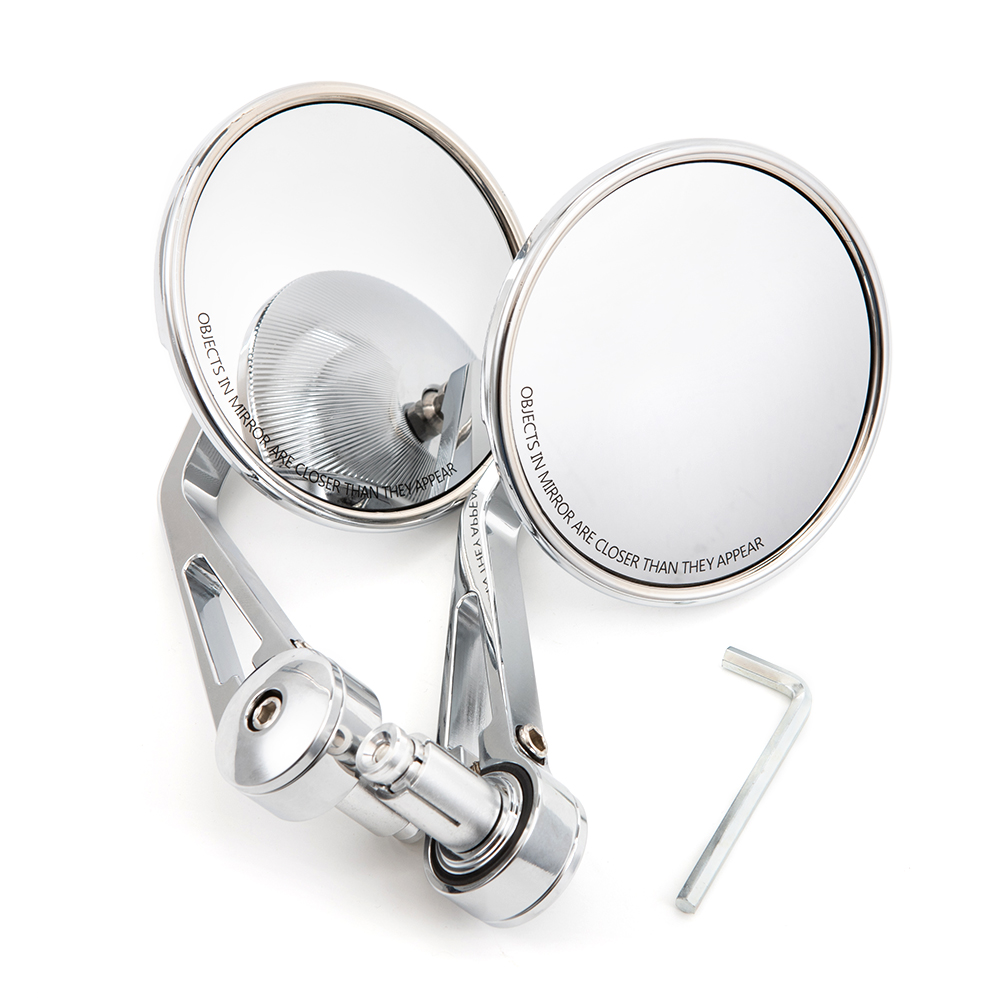Evomosa Motorcycle Chrome Conv - Mirror Extender Bar 评论和价格