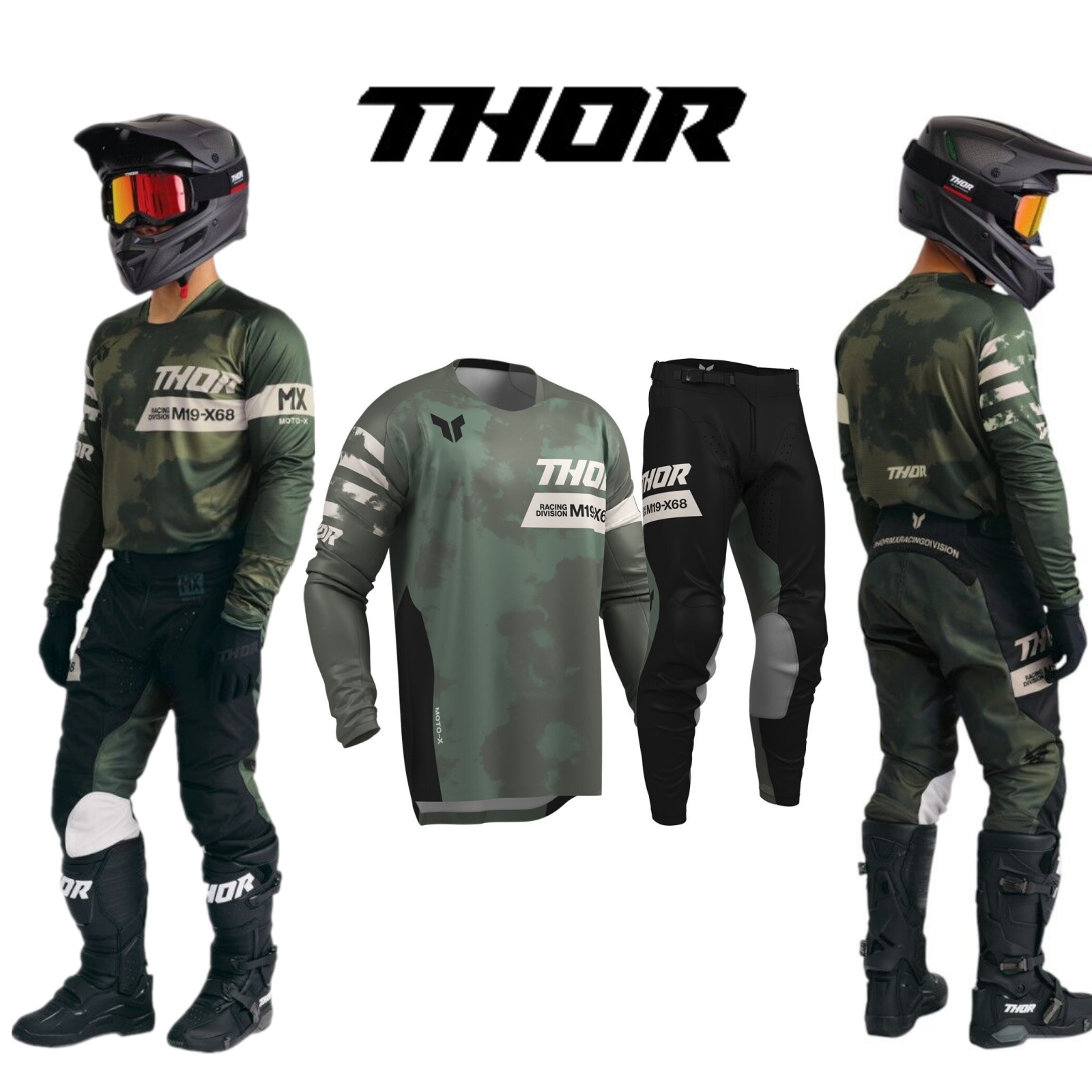 Motocross Gear Set Top Off Roa - Gear Set Motorcycle 评论和价格