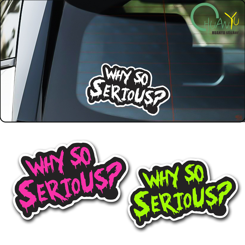 Why So Serious English Funny C - Gear Set Motorcycle 评论和价格