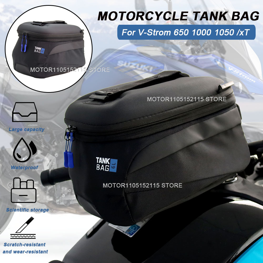 New For Suzuki V-Strom 650 100 - Magnetic Tank Bag 评论和价格
