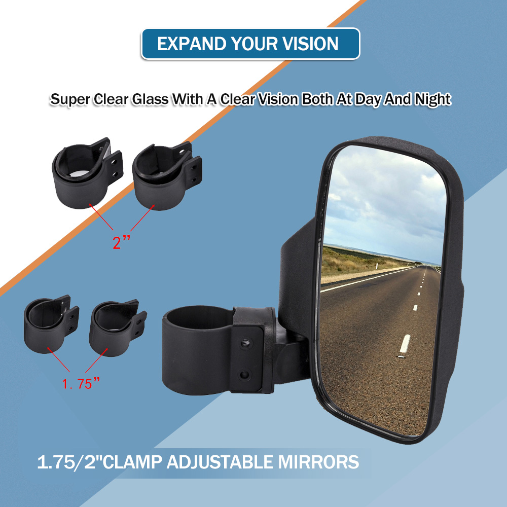 For Polaris Ranger RZR S 900 1 - Mirror Extender Bar 评论和价格