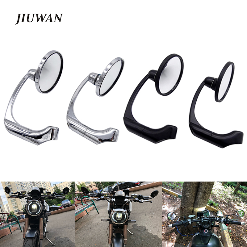 1 Pair 10mm Motorcycle Chrome  - Mirror Extender Bar 评论和价格