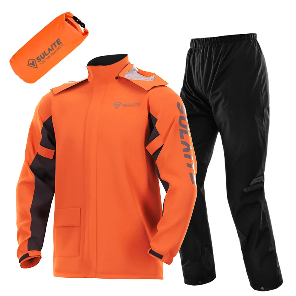 Motorcycle Rain Gear Suit Ligh - Motorcycle Gear Jacket And Pants 评论和价格