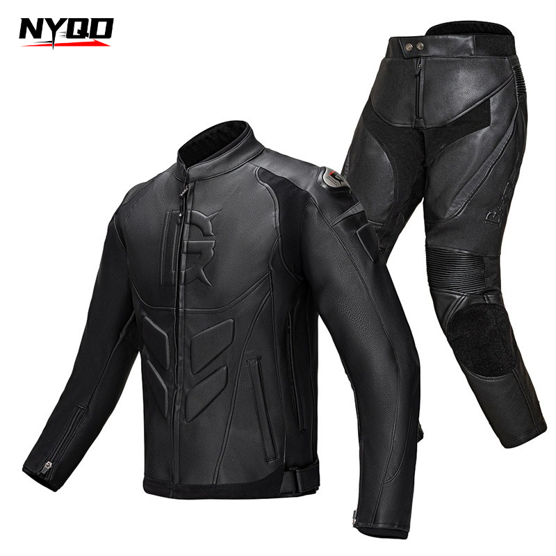 Winter Motorcycle Racing Suit  - Motorcycle Gear Jacket And Pants 评论和价格