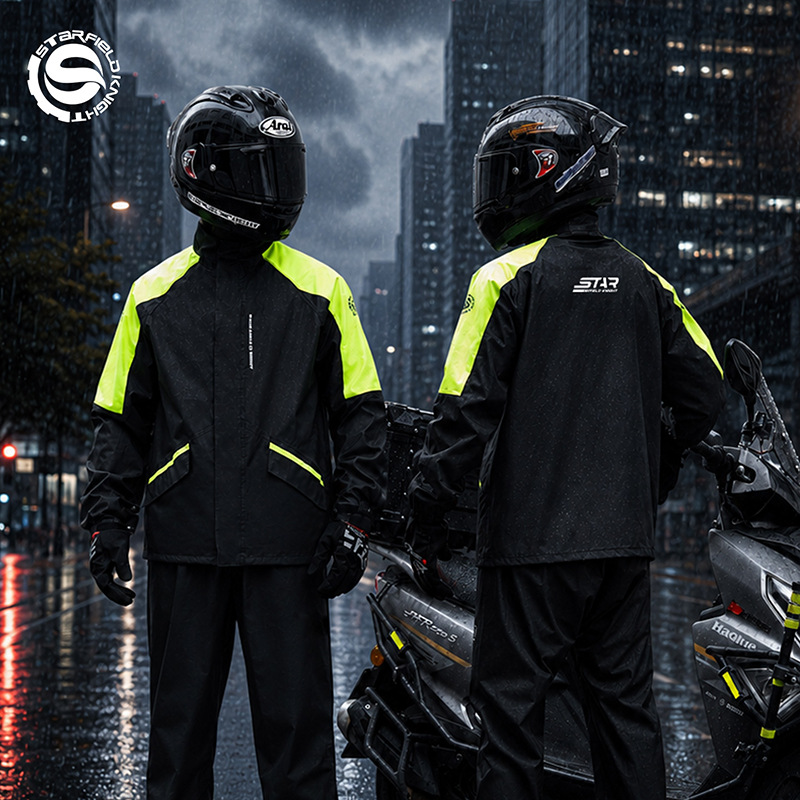Men & Women Rain Suit Jackets  - Motorcycle Gear Jacket And Pants 评论和价格