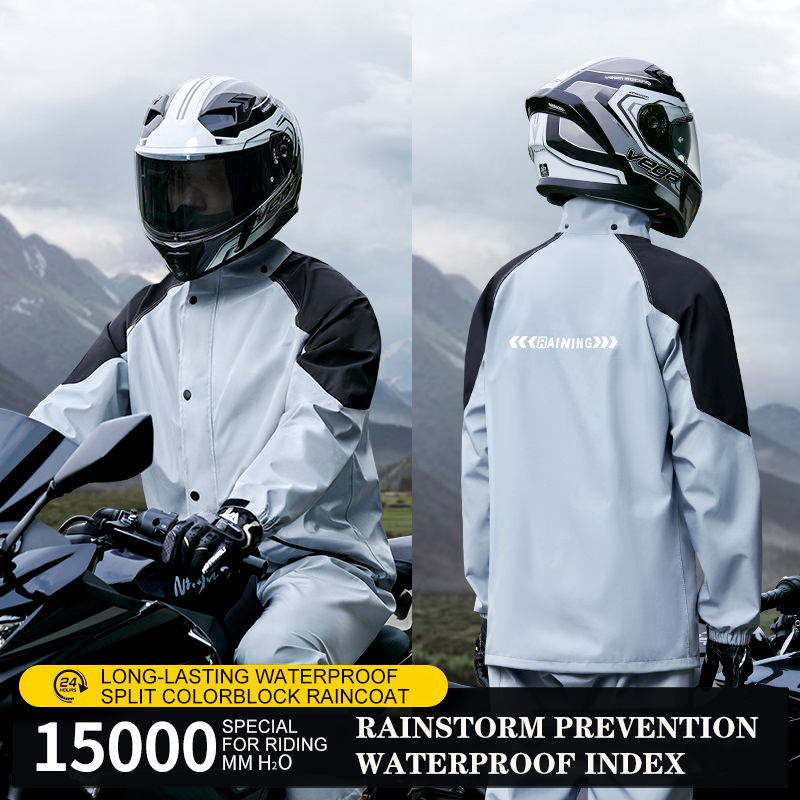 Men & Women Rain Suit Jackets  - Motorcycle Gear Jacket And Pants 评论和价格