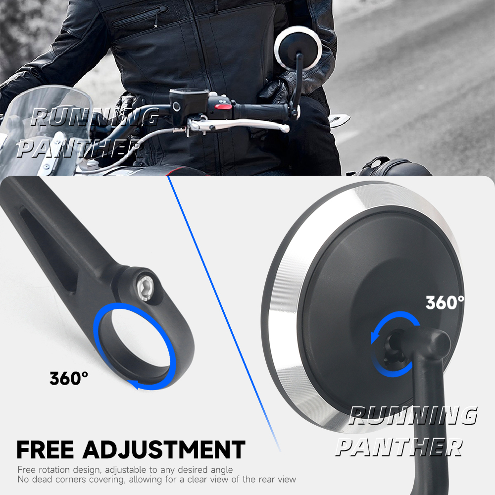 Motorcycle CNC Handlebar Handl - Mirror Extender Bar 评论和价格