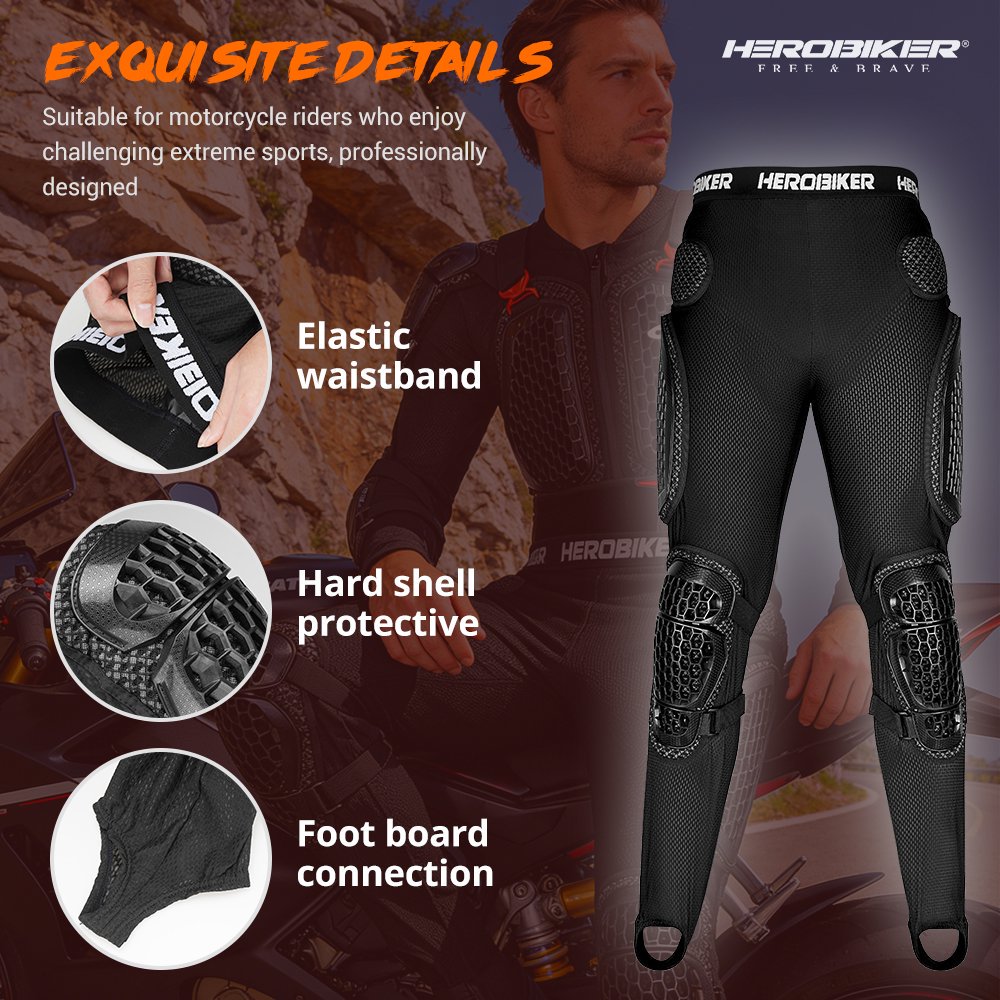 Motocross Armor Off-Road Anti- - Motorcycle Gear Jacket And Pants 评论和价格