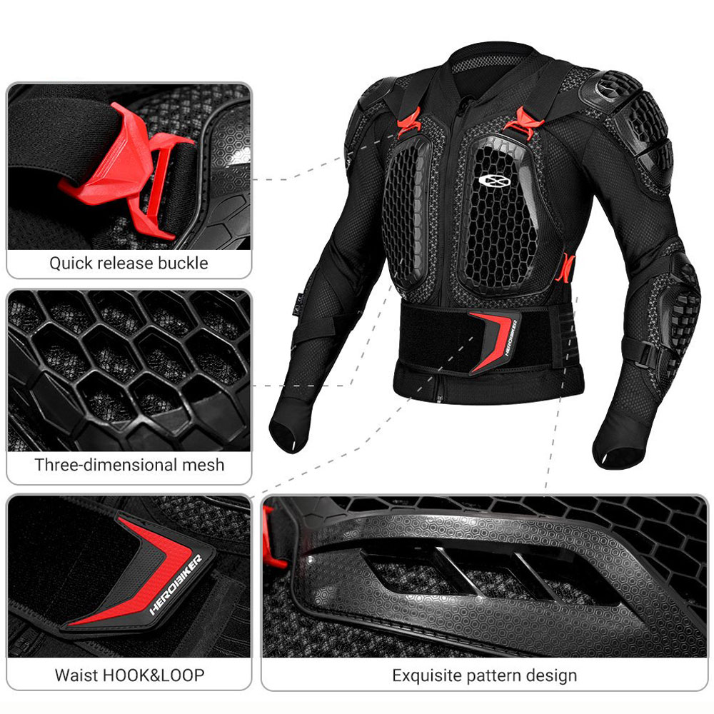 Motocross Armor Off-Road Anti- - Motorcycle Gear Jacket And Pants 评论和价格